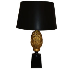 Pair of Pineapple Table Lamps