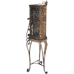 1920
s Iron Cabinet on Stand 1920
s Iron Cabinet on Stand