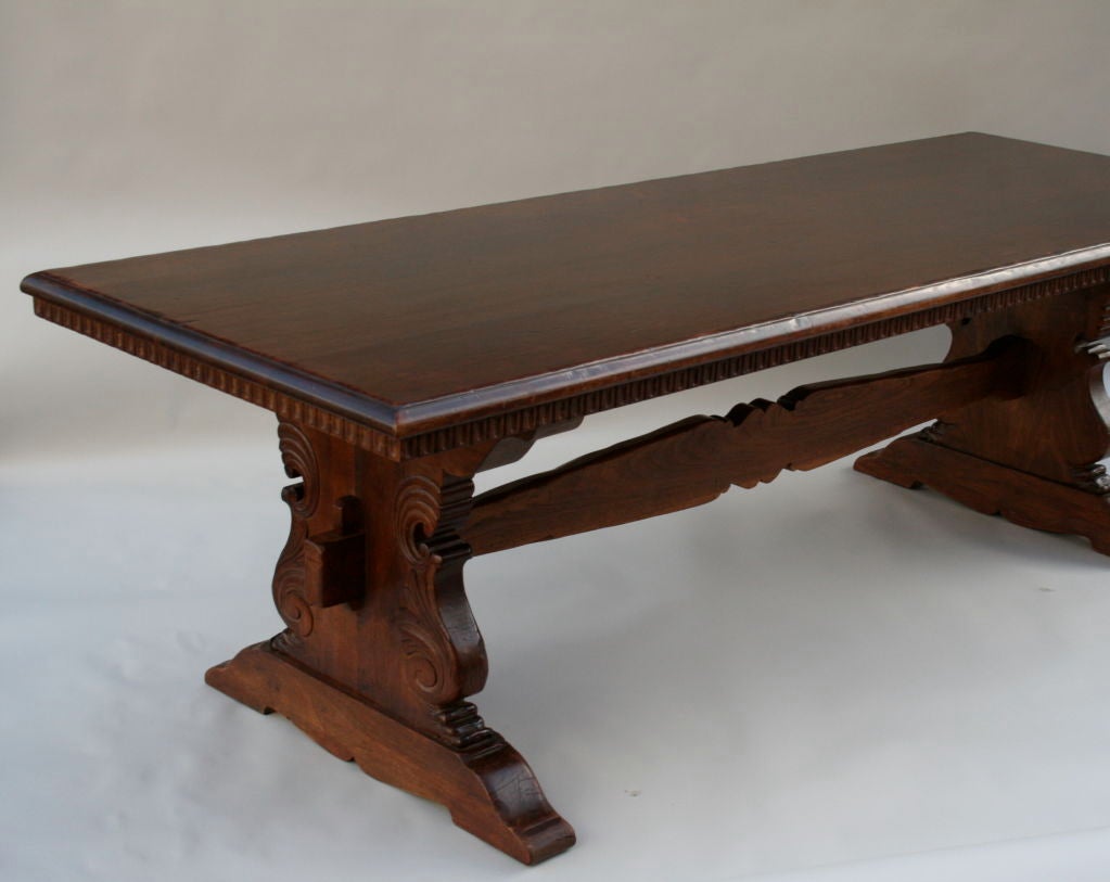 1920's Signed Large-Scale Table by George S. Hunt of California 3