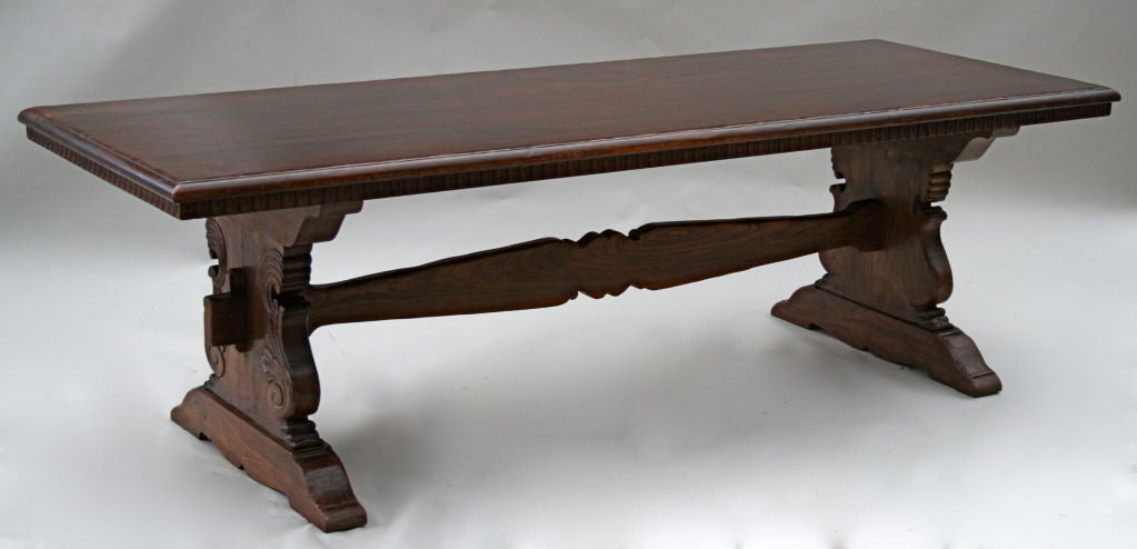 1920's Signed Large-Scale Table by George S. Hunt of California