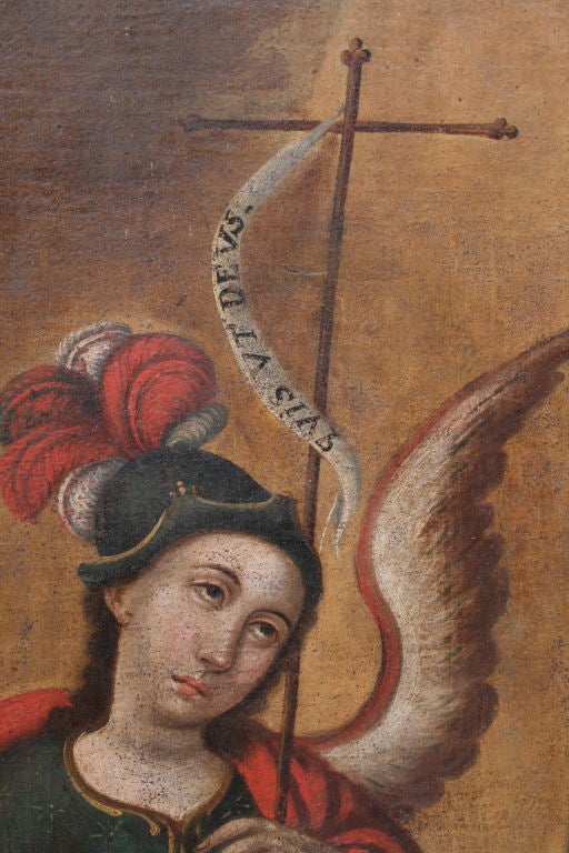 European Exquisite 18th century Religious Painting