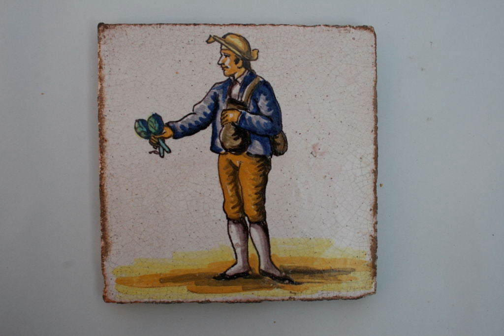 Set of 15, 19th Century Spanish Tiles