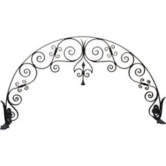 Antique Decorative Wrought Iron Arch