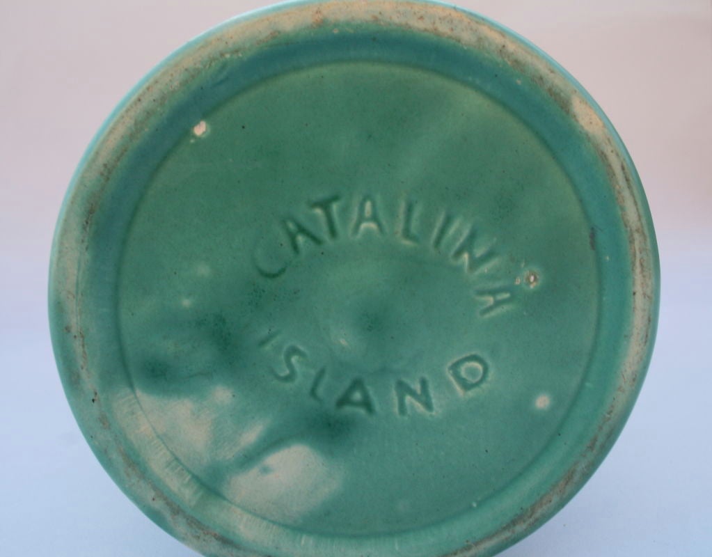 Catalina Island Pottery Vase at 1stdibs