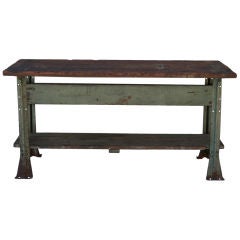 Army Green Work Bench/Table