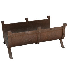 1920
s Studded Iron Log Holder 1920
s Studded Iron Log Holder