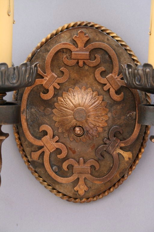 Large and Impressive Spanish Revival Sconces