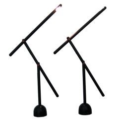 Pair of Mira Lamps designed by Mario Arnaboldi