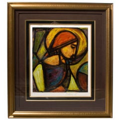 Vintage Signed Anthony Quinn: "La Femme Ideal"