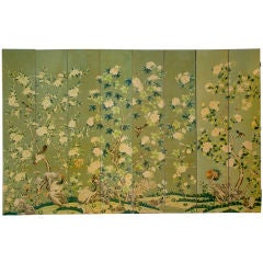 GRACIE Room-sized Hand Painted Wallpaper Screen