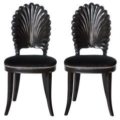 PAIR of vintage lido chairs