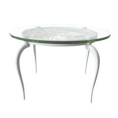 An occasional table by Rene Prou