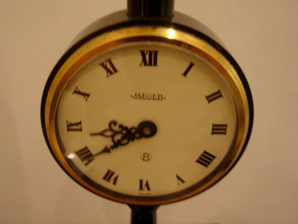 A Charming Jaeger le Coultre Clock For Sale 2