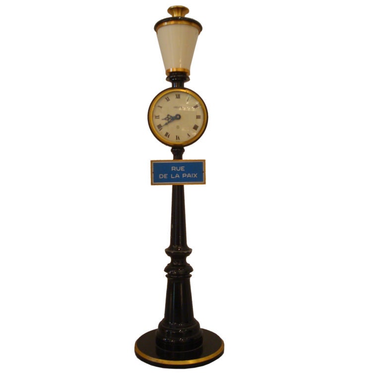 A Charming Jaeger le Coultre Clock For Sale