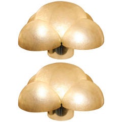 Pair of tables lamps by Gianemilio Piero & Anna Monti