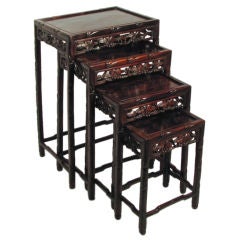 Set 4 Chinese Nesting Tables