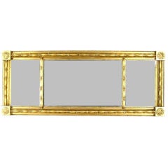 Early Classical Overmantle Mirror