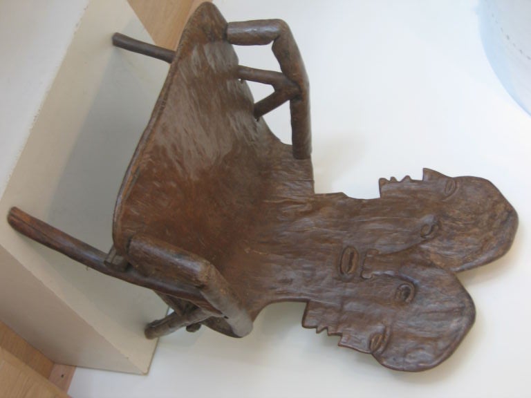 A 'Picasoesque' African Chair