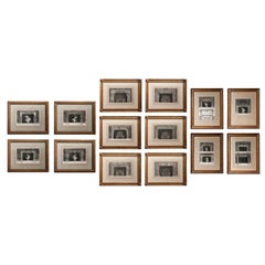 Set of Ten original Piranesi engravings of fireplaces
