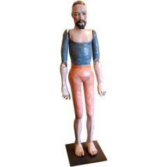 Large 19th Century Mexican articulated figure