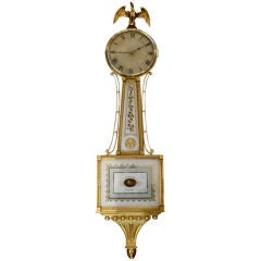 Antique Willard Presentation Banjo Clock