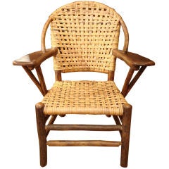 MID-CENTURY RUSTIC ARMCHAIR 4