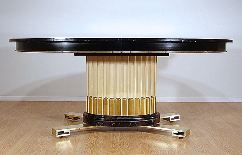 Original Art Deco Dining Table By Paul Frankl