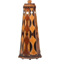 Antique A Specimen Wood Kaleidoscope