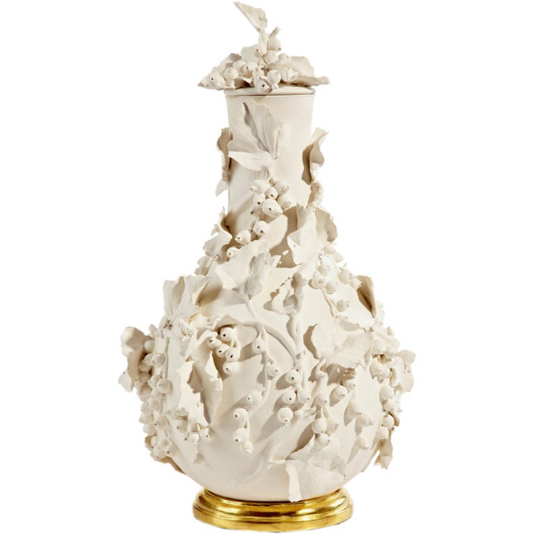 A Lidded Vase By Clare Potter And Christopher Spitzmiller