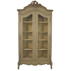French Painted Bibliotheque/Display/Armoire