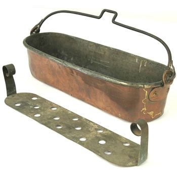 French Brass Fish Kettle