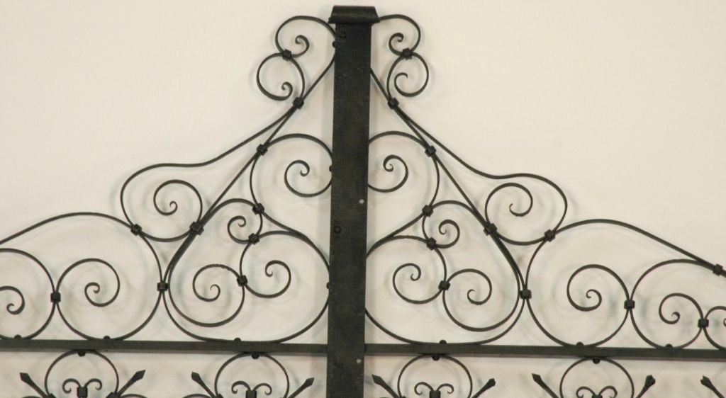 Italian Iron Gate Queen Size Headboard