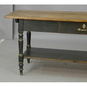 19th Century Painted English/ Pine Server