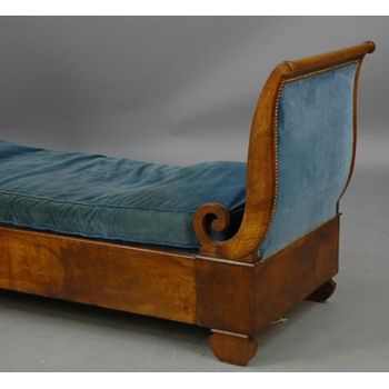 French English Regency Style Sleigh Daybed