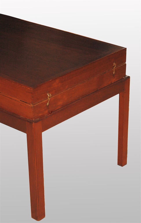 Mahogany Bagatelle on Stand - Low or Coffee Table