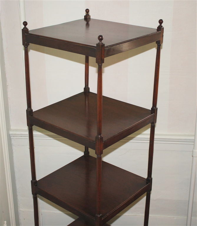 19th Century Regency Dumbwaiter Etagere For Sale