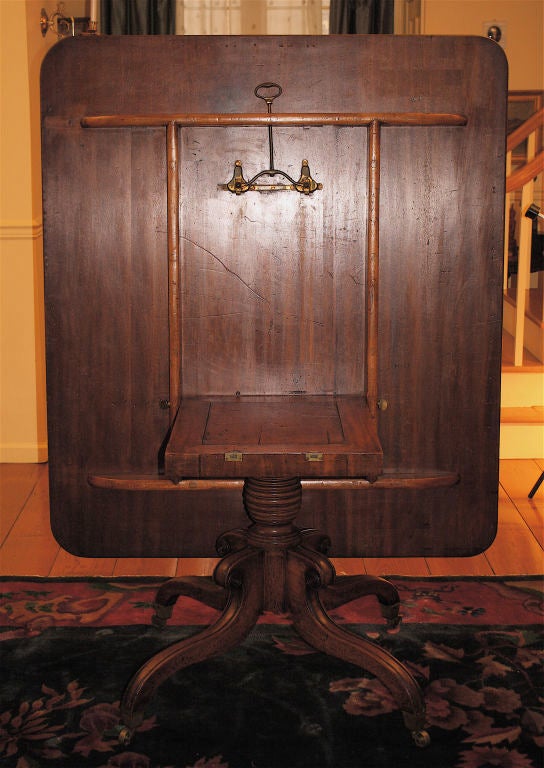 19th Century George IV Tilt-Top Pedestal Table For Sale