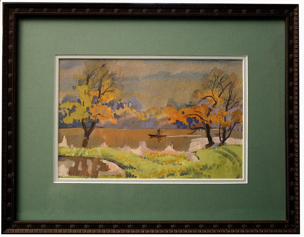 THREE Russian Watercolors - Oranienbaum Palace Views For Sale 2