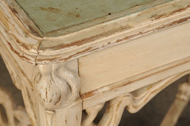 Art Nouveau period side table from France c. 1895