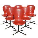 Six Gideon Kramer Ion Chairs