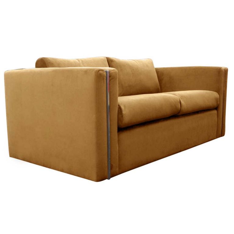 Milo Baughman for Thayer Coggin Settee Sofa In Good Condition In Pasadena, TX