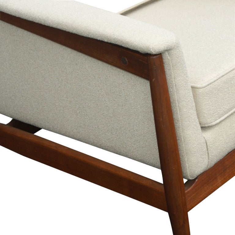 Mid Century Dux Scandinavian Teak Lounge Chair 1