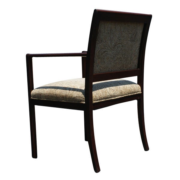Late 20th Century 1 Ward Bennett For Brickel Upholstered Arm Chair 