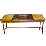 Used Edward Wormley For Dunbar Roll Top Desk