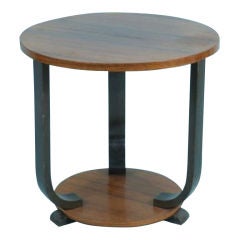 Art Deco Rosewood Lamp Side Table