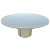 Large Round Composition Indoor/Outdoor Dining Table