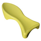 Vintage Fish Shaped Fiberglass Chaise Longue