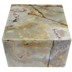 Crema Valencia Marble Coffee Side Table
