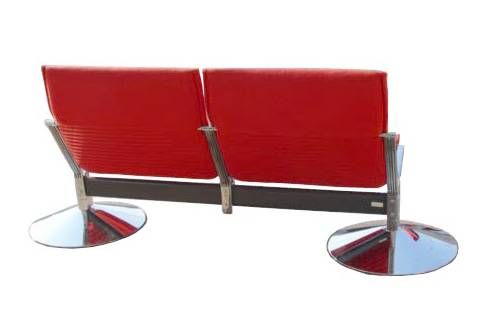 German 1 Klaus Franck & Werner Sauer Two Seat Sofa For Sale