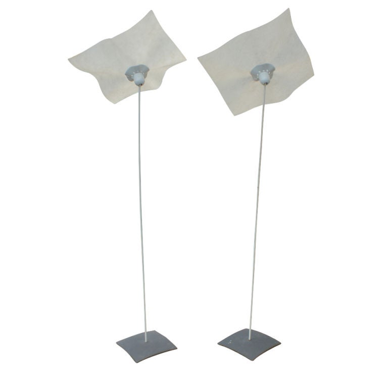 Pair of Artemide Area Lamps Designed by Mario Bellini